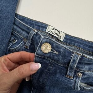 Acne Blue Women's Jeans, Size 28/32